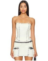 BY.DYLN - Zayne Corset Top - Lyst