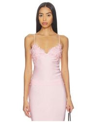 Bardot - Elisan Lace Satin Camisole En Color Rosado Talla (También En 12, 2, 4, 6, 8) - Lyst
