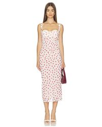 LPA - Carla Midi Dress - Lyst