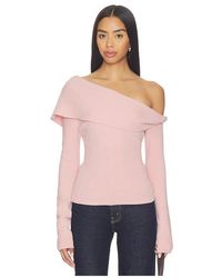 Lovers + Friends - Arya Off The Shoulder Sweater - Lyst