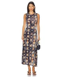 Ulla Johnson - Orla Sleeveless Midi Dress - Lyst