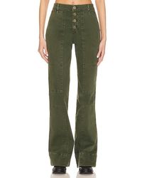 FRAME - JAMBES LARGES UTILITY SLIM STACKED - Lyst