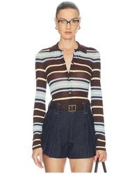 ALIGNE - Sue-Ellen Sheet Knitted Shirt - Lyst