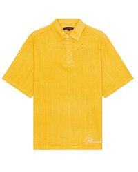 Pleasures - Clarity Woven Polo - Lyst