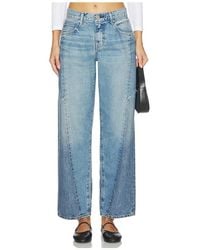 Moussy - Micco Remake Wide Tapered Jeans - Lyst