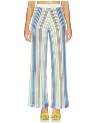 Line & Dot - Kit Striped Knit Sweater Pants - Lyst