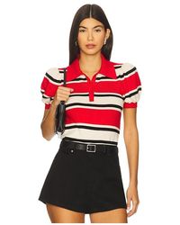 Alice + Olivia - Ramona Striped Pullover - Lyst