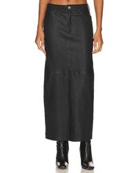 SPRWMN - Leather Long Skirt - Lyst