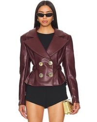 Nana Jacqueline - Mirabel Faux Leather Jacket - Lyst