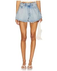 Mother - Shorts The Flutter Short Fray - Lyst