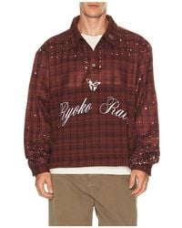Ryoko Rain - Pullover Rhienstone Flannel - Lyst