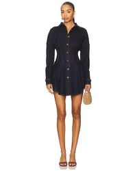 OW Collection - Ella Denim Shirt Dress - Lyst