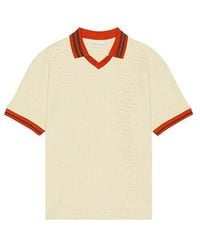 Drole de Monsieur - Ajouré Polo En Color Marrón Talla En - Lyst