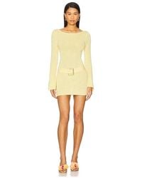 Asta Resort - X Revolve Maya Long Sleeve Belted Dress - Lyst