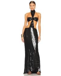 Bronx and Banco - Cross Noir Gown - Lyst
