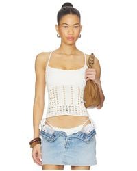 Frankie's Bikinis - X Jennie Nari Crochet Top - Lyst