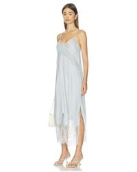 AllSaints - Vestido Samia En Color Azul Talla (También En 2, 4, 6, 8) - Lyst