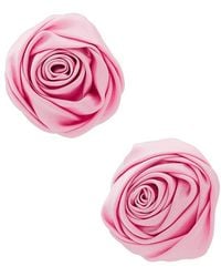 petit moments - Rosette Studs - Lyst