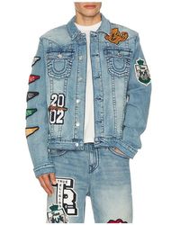 TRUE RELIGION - Varsity Jimmy Jacket - Lyst