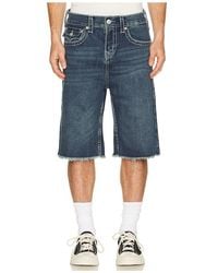 TRUE RELIGION - Mikey Big T Flap Shorts - Lyst