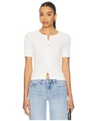 Samsøe & Samsøe - Sajuni Short Sleeve Cardigan - Lyst