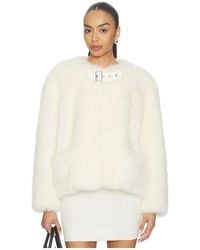 we11done - BLOUSON en Ivory - Lyst