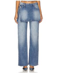 A.Brand - Wide Leg Skirt 95 Baggy - Lyst