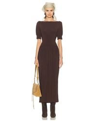 Helsa - The Simone Tie Back Jersey Dress - Lyst