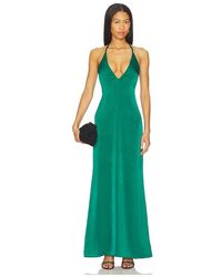 MORE TO COME Bianca Open Back Dress in White | Lyst