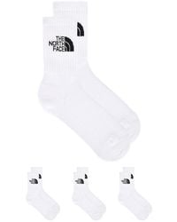 The North Face - Everyday Standard Crew Sock 3 Pack - Lyst