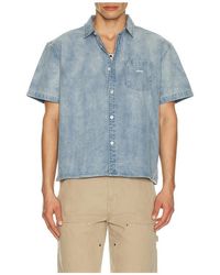 Obey - CHEMISE EN JEAN OWENS en Blue - Lyst