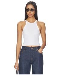 GRLFRND - Cropped Racer Tank - Lyst