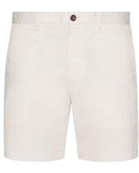 Theory - Zaine Shorts En Color Crema Talla En - Lyst