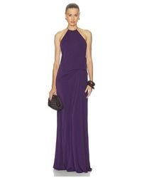 MOTHER OF ALL - Hope Open Back Leather Tye Dress - Lyst