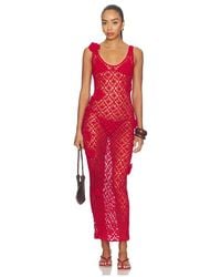 MORE TO COME - Tiria Crochet Maxi Dress - Lyst