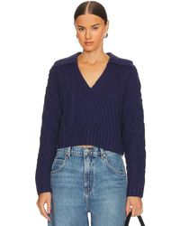 Song of Style - Galiena Cable Sweater - Lyst