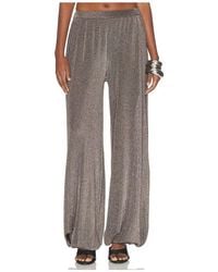 SER.O.YA - Esmerelda Metallic Knit Pant - Lyst