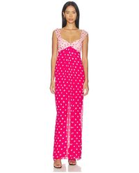 Saloni - Chani Long Dress - Lyst