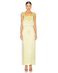 Line & Dot - Limone Maxi Dress - Lyst