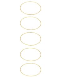 Luv Aj - Conjunto De Brazalete The Sophia En Color Oro Metálico Talla En - Lyst