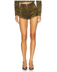 Amanda Uprichard - X Revolve Kelso Suede Short - Lyst