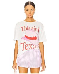The Laundry Room - This Ain'T Texas Love Oversized Tee - Lyst