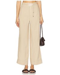 Onia - Air Linen Paperbag Trouser - Lyst