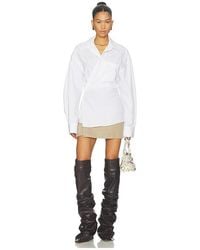 Alexander Wang - Pre-Styled Mini Wrap Dress - Lyst