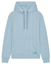 Scotch & Soda - Jacquard Terry Hoodie - Lyst