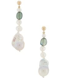 Loren Stewart - Poet Pearl Earrings - Lyst