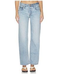Moussy - Covington Straight Low Jeans - Lyst