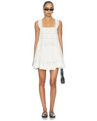 For Love & Lemons - Breezy Cotton Mini Dress - Lyst
