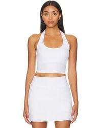 Beyond Yoga - Tanque halter recortado spacedye well rounded - Lyst
