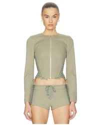 Halo - Lace Up Jacket - Lyst